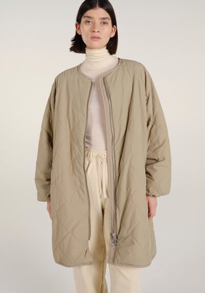 Steppmantel Siena Quilted Coat Pale Olive RRREVOLVE