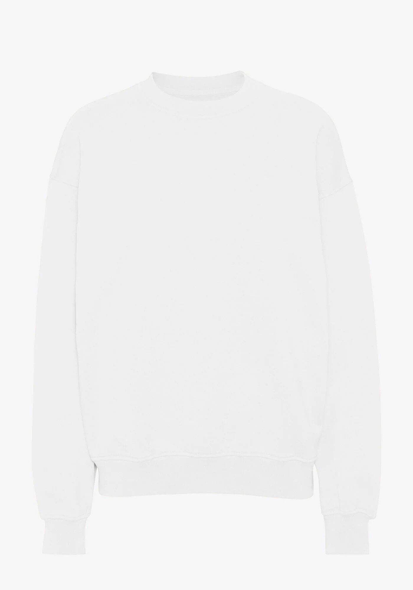 White oversized sweatshirt sale